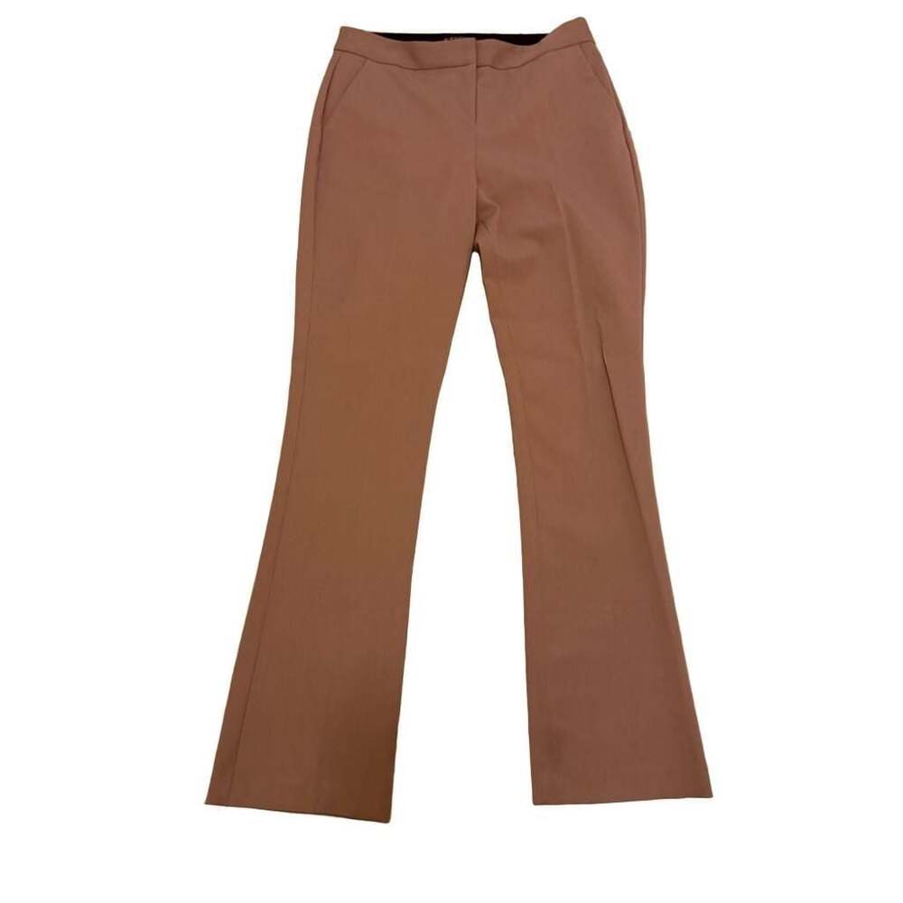 Express Columnist Mid-Rise Flare Dress Pants